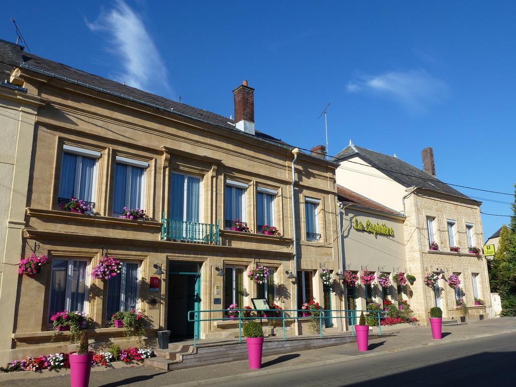 Hotel Logis La Sapiniere Remilly-Aillicourt Exterior foto